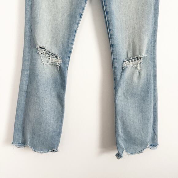 MOTHER The Hustler Ankle Chew Jeans Petal Plucker 27 - Picture 5 of 12